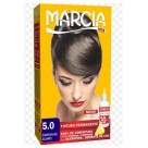 Tintura cabelo castanho claro 5.0 c/1pç 30ml marcia