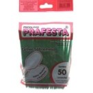 Colher sobremesa c/50pçs descartavel verde prafesta