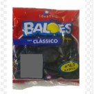 Balao 6.5 c/30pç liso preto 4918 boli ideatex