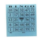 Bloco bingo pequeno azul 4 pct c/15pçs de 100 fls cada 8x10 cod.01 free