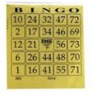 Bloco bingo pequeno amarelo 4 pct c/15pçs de 100 fls cada  8x10 cod. 01 free