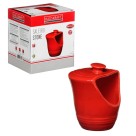 Saleiro Stone vermelho 185ml pcln177/vm c/1pç