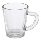 Caneca de vidro café lisa 70ml c/ 6 peças canc-090