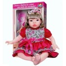 Brinquedo boneca baby kiss cabelo loiro c/1pç 9120 sid-nyl