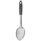 Colher arroz 31cm inox cinza c/1pç uten-043