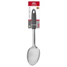 Colher arroz 31cm inox cinza c/1pç uten-043