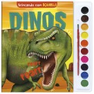 Livro brincando c/ aquarela c/1pç dinos todolivro