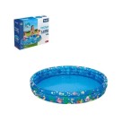 Piscina inflável 253lt c/1pç 9924 3 anéis wellmix