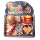 Brinquedo kit hamburger vb702 vipimport c/1pc