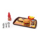 Brinquedo kit hamburger vb702 vipimport c/1pc