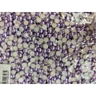 Perolas meia bola 6mm lilas c/1pct