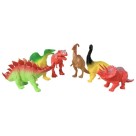 Brinquedo dinossauro c/6pçs ts68388 blessed