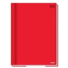 Caderno brochurão universitário lift c/1 peça c/d 96fls vermelho 207697 credeal