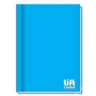 Caderno brochura lift c/1 capa dura 1/4 c/1 peça  96 fls azul 207871 credeal