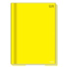 Caderno brochura capa dura c/ 1pç 48 folhas amarelo lift 207628 credeal