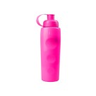 Squeeze 600ml pet confort rosa neon 471014 plasduran c/1pç