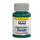 Tinta para tecido c/1pç verde brasil 37ml tek bond