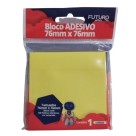 Bloco adesivo postit fo222201  c40372  76x102mm c/1pç c/100folhas