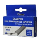 Grampo 761-8 para tapeceiro 8mm 1cx  c /1000pçs western