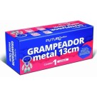 Grampeador c/1pç fo262209 metal 13cm p/ 25 folhas futuro