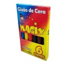 Gizão cera gg-213 6 cores grosso pct c/12cxs magix