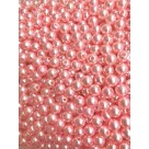 Perolas abs 6mm 500gr rosa c/1pct