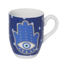 Caneca de porcelana proteção c/1 peça 350ml canc110