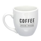 Caneca porcelana manhattan c/1  branca 300ml canc172/br