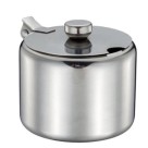 Açucareiro inox c/1pç  8x5,8 cm 250ml mx-36265 monaliza