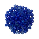 Perolas meia bola 6mm azul royal c/1pct