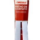 Velcro costura branco  c/1par 20mm x 25mt  circulo