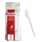 Garfo refeiçao master c/50pçs branco prafesta