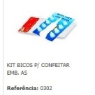 Kit c/8 bicos para confeitar 0302 dpg