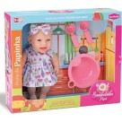 Brinquedo boneca bambolinha papa c/1pç 745