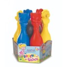 Brinquedo boliche c/6 bichos+ 1 bola  0997 0010 toyer