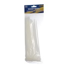 Abraçadeira nylon branca pacote com 100 unidades 4,5mmX250mm 127-3