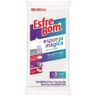 Esponja mágica pct c/3 pçs  esfrebom bt4573