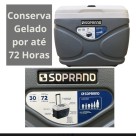 Caixa térmica everest c/1 peça 30l cinza soprano