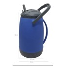 Garrafa isotérmica atacama 2,5l com bico azul soprano