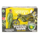 Brinquedo fatal war 457 exercito bs toys