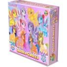 Brinquedo quebra cabeca 200pcs 1070 unicornios ggb