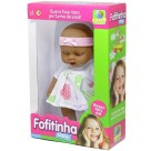 Brinquedo boneca fofitinha baby negra c/1pç 3016 toyer