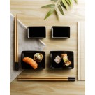 Conjunto para sushi 7 peças de bambu saitama 5462 lyor