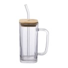 Caneca com tampa e canudo Accio 290ml canc204 hauskraft