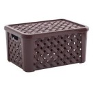 Cesta organizadora c/tampa c/1 peça 35X25cm 710 paramount